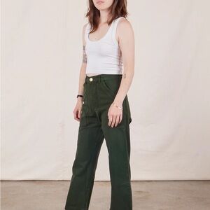 Big Bud Press Forest Green Wide Leg Pants